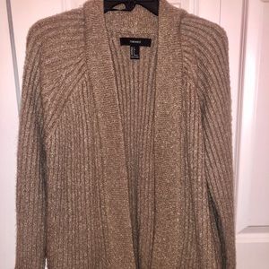 Forever 21 Oversized Cable Knit Cardigan